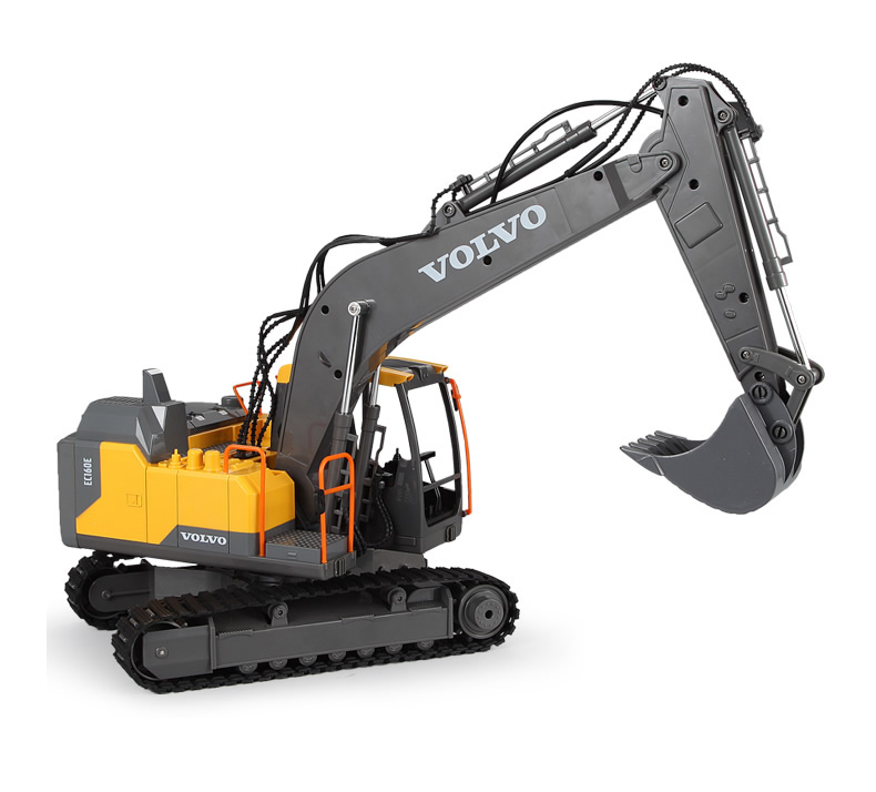 Remote control Volvo Excavator Toy E568 | Double E Toys